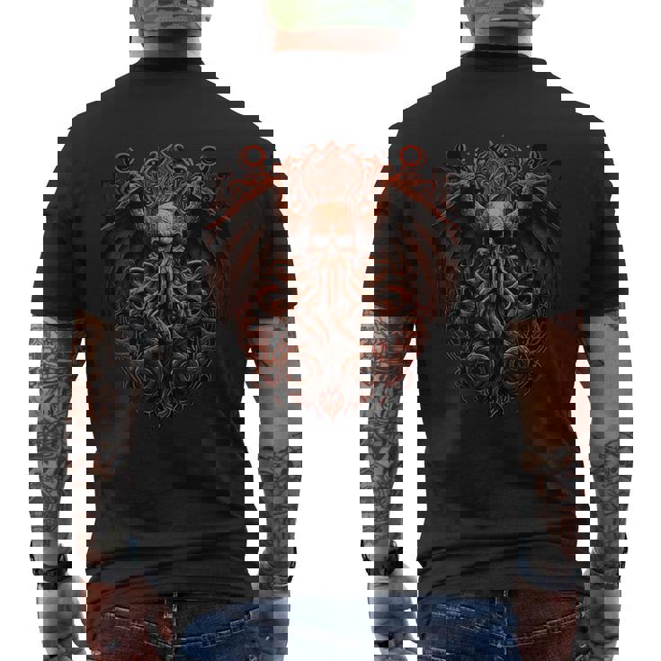 Cthulhu Lovecraft Mito De Cthulhu Entidad De Cthulhu Camiseta Hombre Estampado Espalda