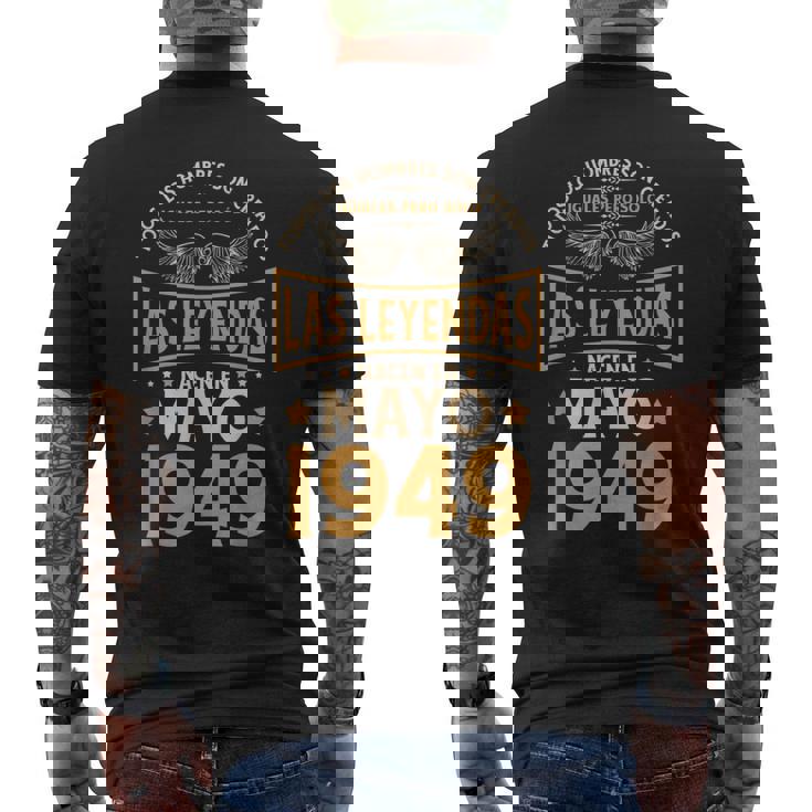 Cumpleaños Hombre Regalos Las Leyendas Mayo 1949 Camiseta Hombre Estampado Espalda