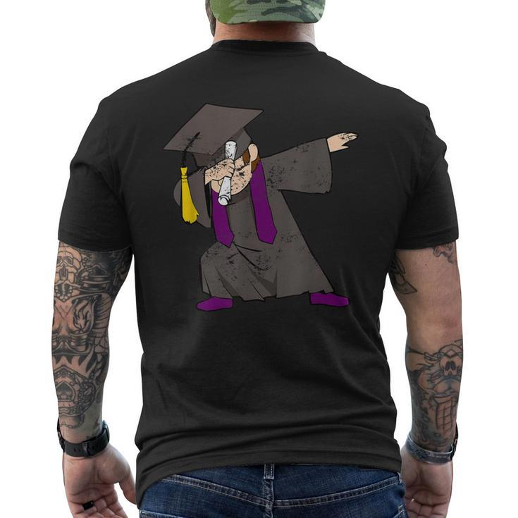 Dabbing Graduate For Graduation Dab Cute T Men's T-shirt Back Print