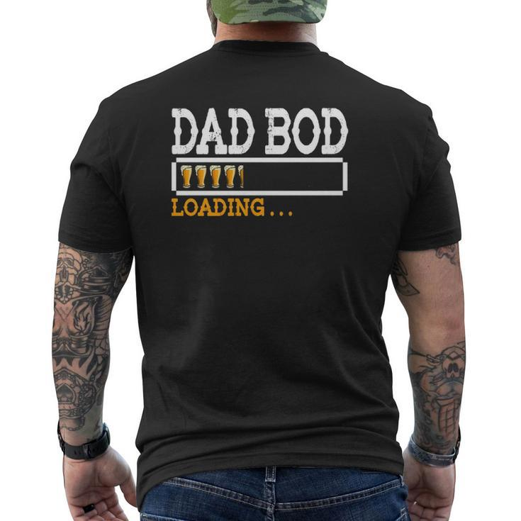Dad Bod Beer Mugs Loading Beer Lover For Father's Day Mens Back Print T-shirt