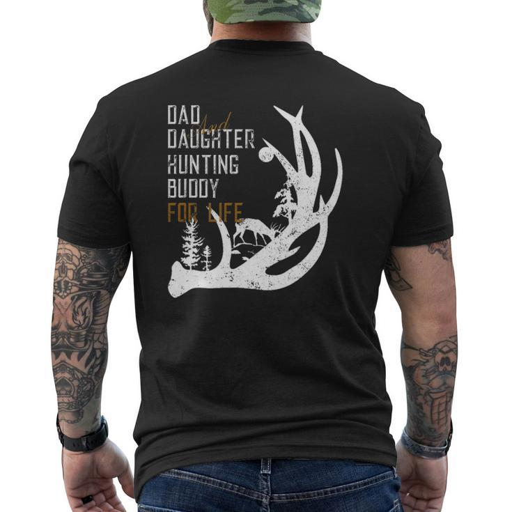 Dad And Daughter Hunting Buddy For Life Tee For Hunters Mens Back Print T-shirt