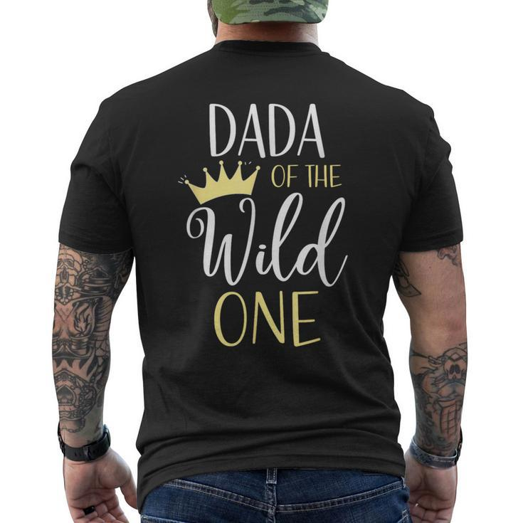Dada Of The Wild One First Birthday Matching Family Men's T-shirt Back Print