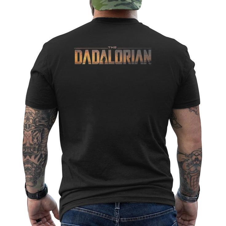 Dadalorian Mens Back Print T-shirt