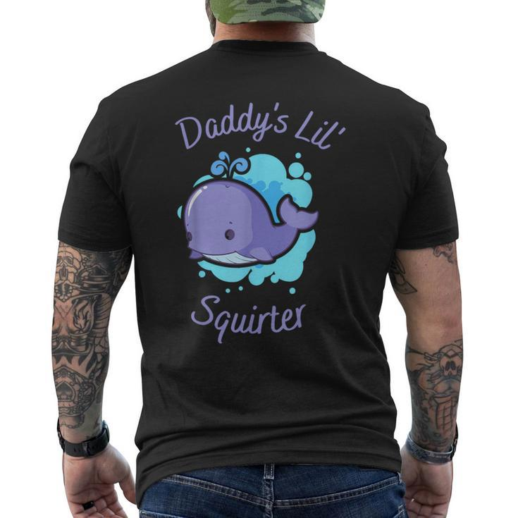 Daddy's Li'l Squirter Apparel Men's T-shirt Back Print