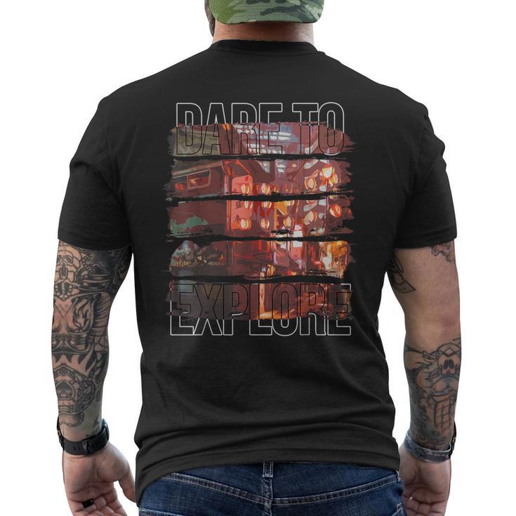 Dare To Explore Asia Men's T-shirt Back Print