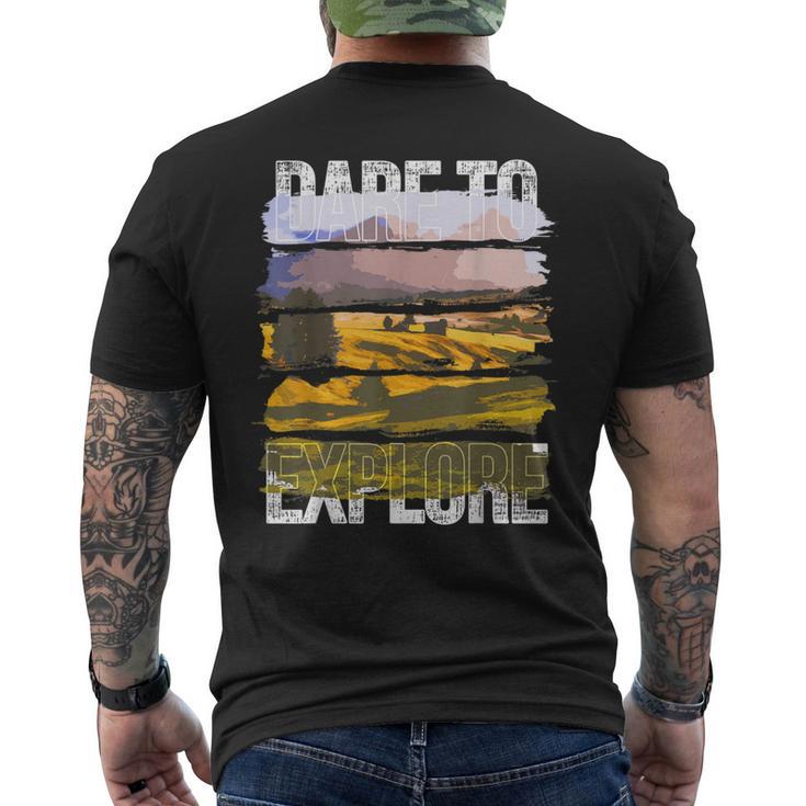 Dare To Explore Meadows Men's T-shirt Back Print