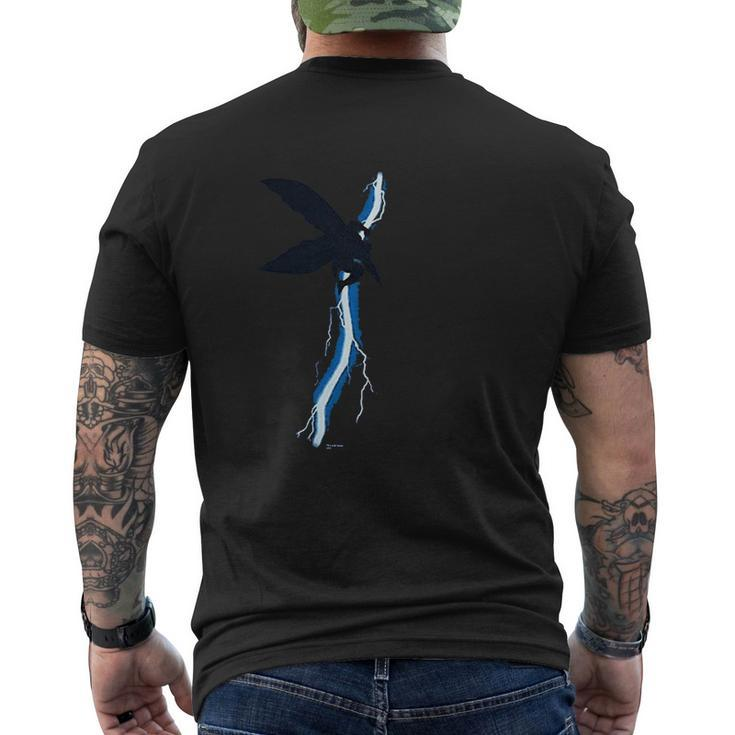 The Dark Knight Returns Bolt Mens Back Print T-shirt