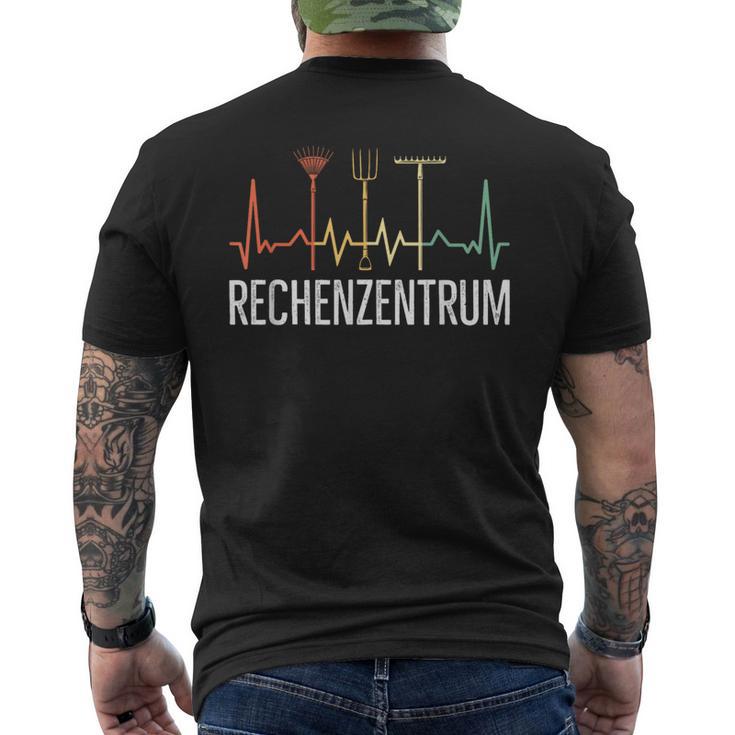 Data Centre Gardener Garden Hobby Gardener Gardening T-Shirt mit Rückendruck