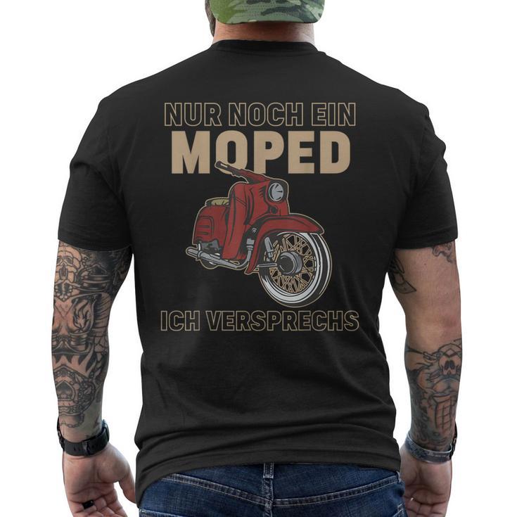 Ddr Schwalbe Kr51 Simson Moped T-Shirt mit Rückendruck