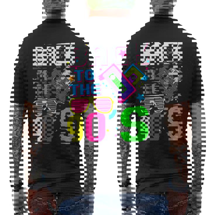 Deuelta A Los Años 90 Y 90 Estilo Retro De Los Años 90 Música Camiseta Hombre Estampado Espalda