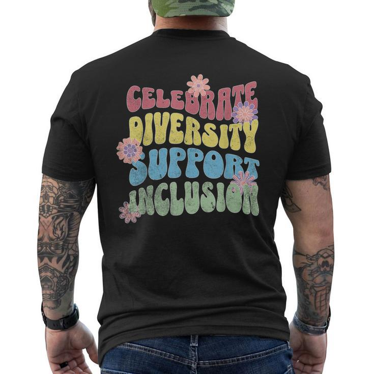 Disability Awareness Day Support Inclusion Men's T-shirt Back Print