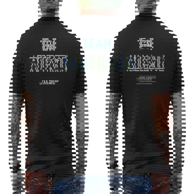 Team Anderson Lifetime Member Shirt Surname, Last Name Team Anderson Lifetime Member Shirt Surname, Last Name