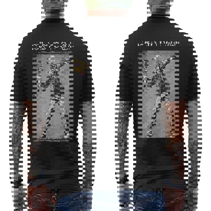 Divertida Dean Gogh Meme Aesthetic Camiseta Hombre Estampado Espalda