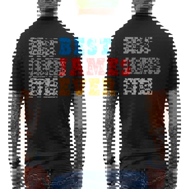 Divertido Diseño De James Ever Camiseta Hombre Estampado Espalda
