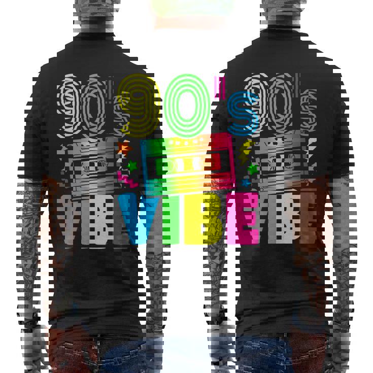 Divertido Disfraz De Los Años 90 Estilo Retro De Los Años 90 Y 90 Camiseta Hombre Estampado Espalda