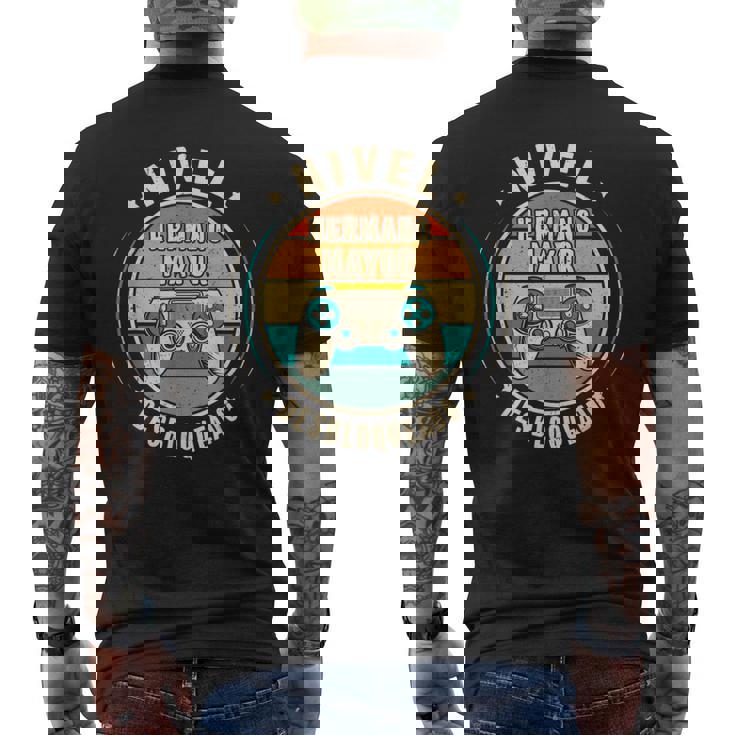 Divertido Hermano Mayor Regalo Embarazo Anuncio Hermano Camiseta Hombre Estampado Espalda