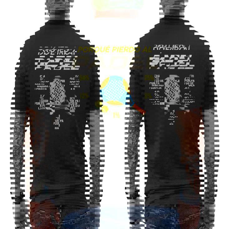 El Pádel Es Divertido Padel Deporte Camiseta Hombre Estampado