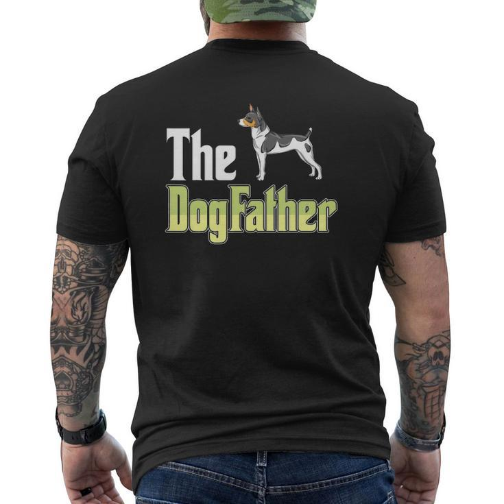 The Dogfather Rat Terrier Dog Owner Father’S Day Mens Back Print T-shirt
