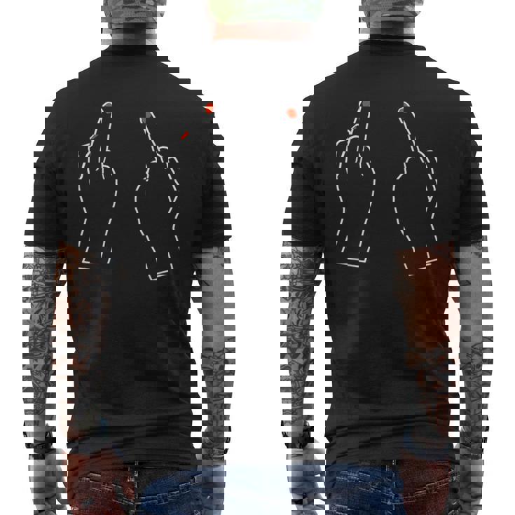 Double Fuck T-shirt imprimé au dos