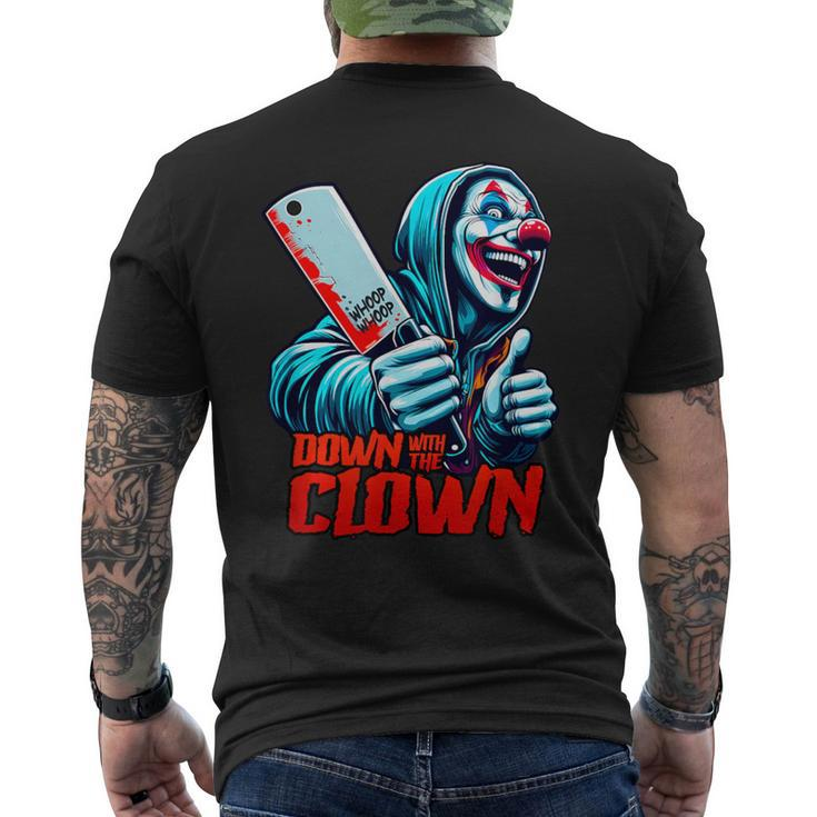 Down With The Clown Icp Hatchet Man Juggalette Clothes Men's T-shirt Back Print