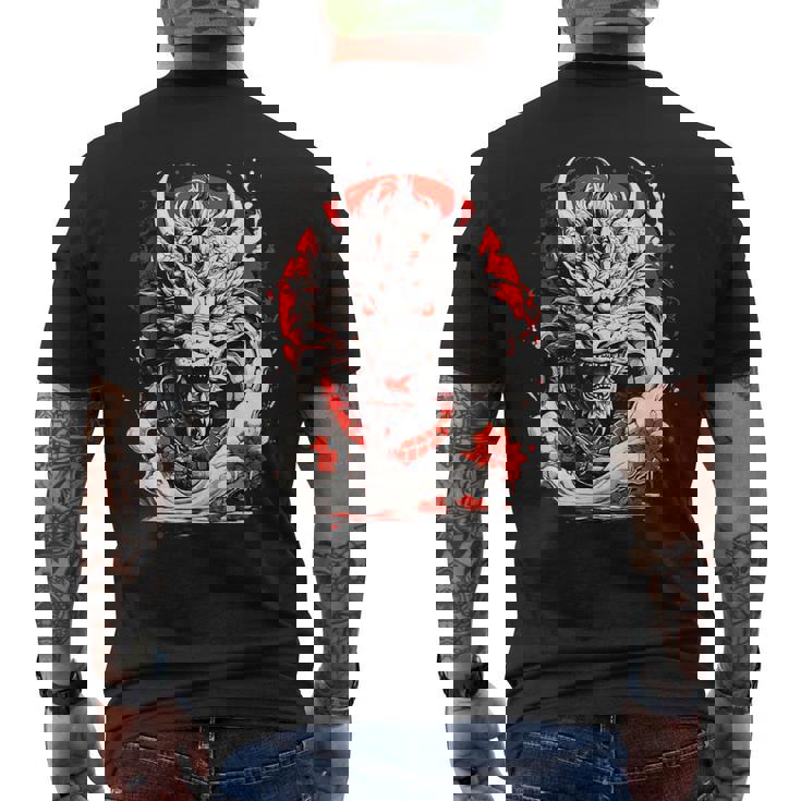 Dragon Japonais T-shirt imprimé au dos