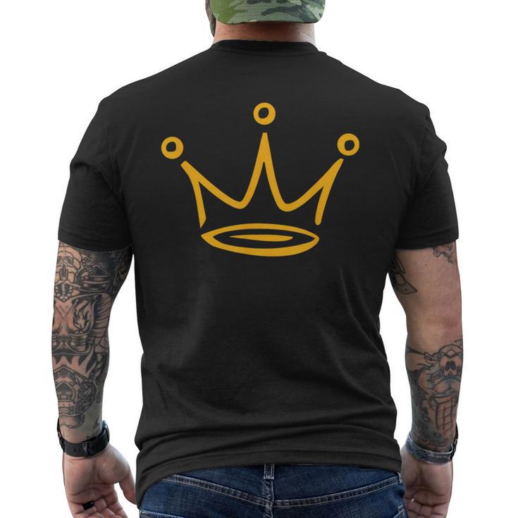 Drawn Crown Men's T-shirt Back Print