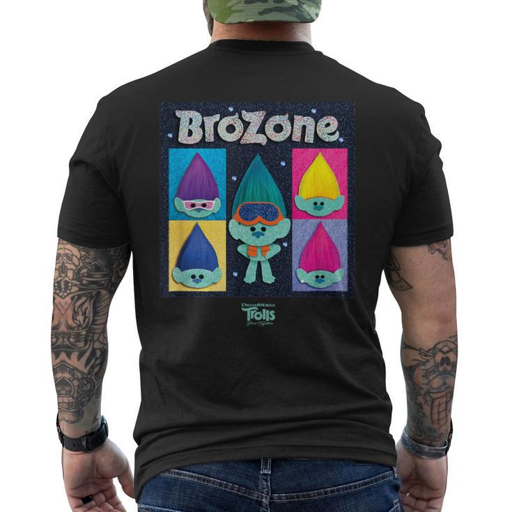 Dreamworks Trolls Band Together Brozone Men's T-shirt Back Print