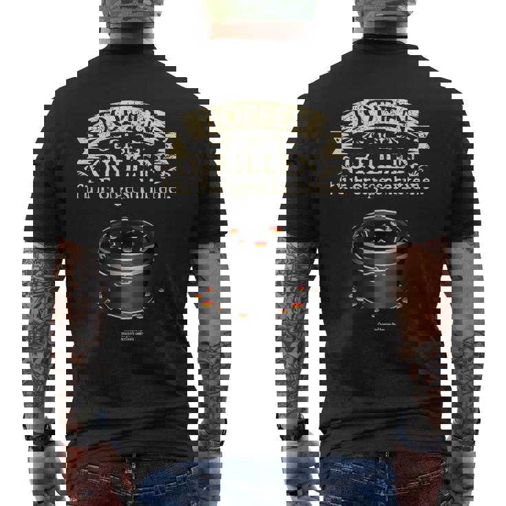 Dutch Oven Dopfen Vs Grillen Dutch Oven S T-Shirt mit Rückendruck