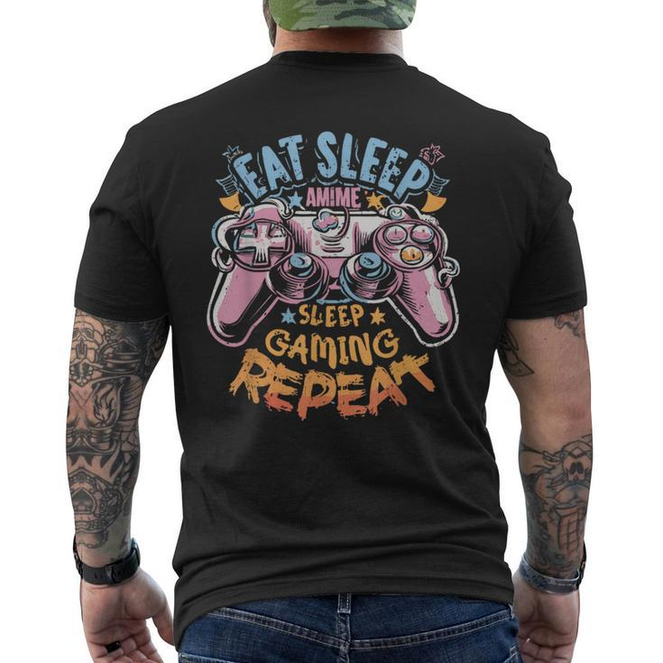 Men's Nintendo Eat Sleep NES Game Repeat T-Shirt - Black - Medium