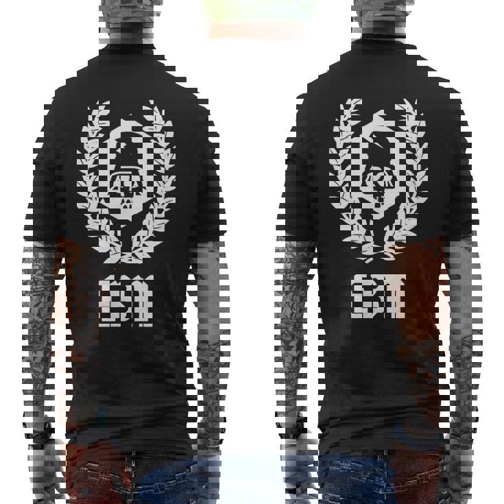 Ebm Electronic Body Music Pro-Ebm Camiseta Hombre Estampado Espalda