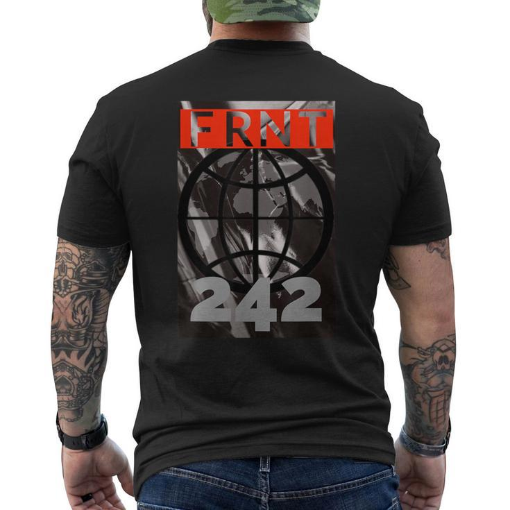 Ebm-Front Electronic Body Music Pro-Frnt-242 S T-Shirt mit Rückendruck