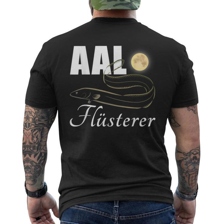 Eel Whisper Eel Fishing For Angler Eel Fishing Eel T-Shirt mit Rückendruck