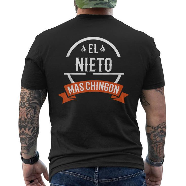 El Nieto Mas Chingon Spanish Grandson Men's T-shirt Back Print