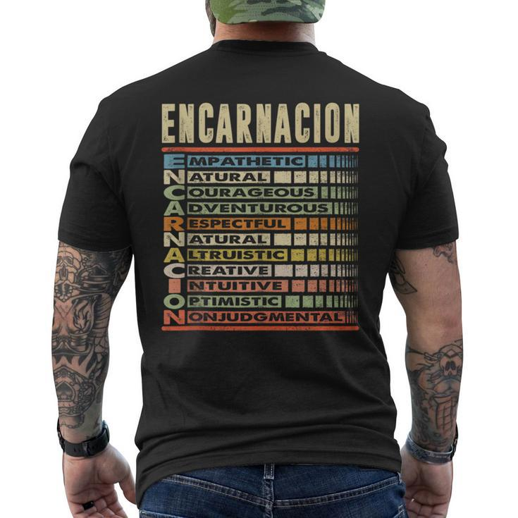 Encarnacion Family Name Encarnacion Last Name Team Men's T-shirt Back Print