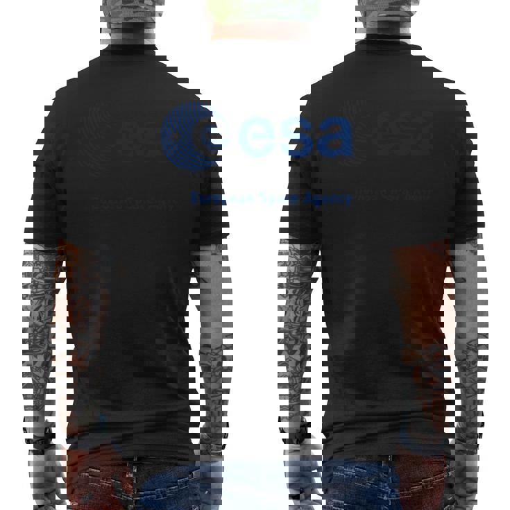Esa Camisa Con Logotipo De Huellas Dactilares Esa Agencia Espacial Europea Fuente Con Logotipo De Huellas Dactilares Camiseta Hombre Estampado Espalda