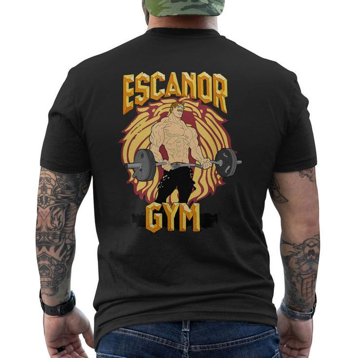 Escanor Gym Pride T-Shirt mit Rückendruck