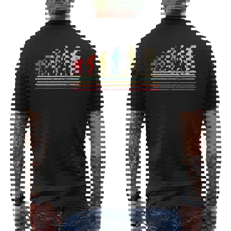 Evolution Bomberos Regalo Para Jugadores De Bomberos Camiseta Hombre Estampado Espalda