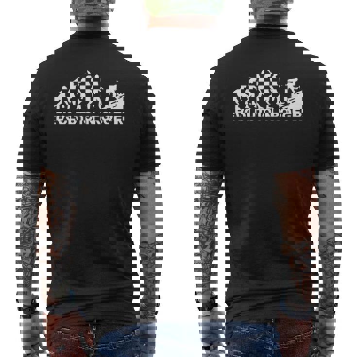 Evolution Roofer Men's T-shirt Back Print