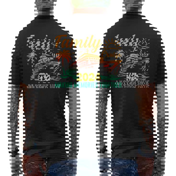 Family Cruise Matching 2024 Family Cruise 2024 Men's T-shirt Back Print