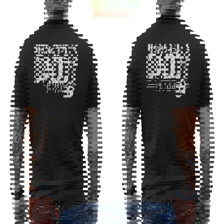 Promoted To Daddy 2019 Distressed T-Shirt Gift For Men Promoted To Daddy 2019 Distressed T-Shirt Gift For Men