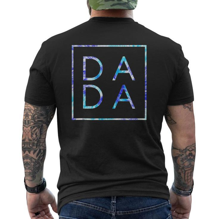 Father's Day For New Dad Dada Him Coloful Tie Dye Dada Mens Back Print T-shirt