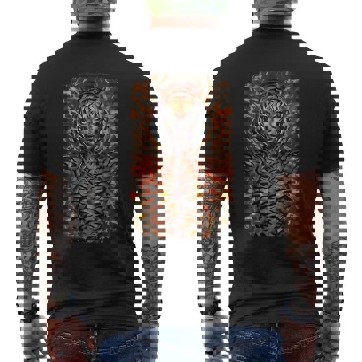 Feroz Selva Tigre Espíritu Fantasía Obra De Arte Camiseta Hombre Estampado Espalda