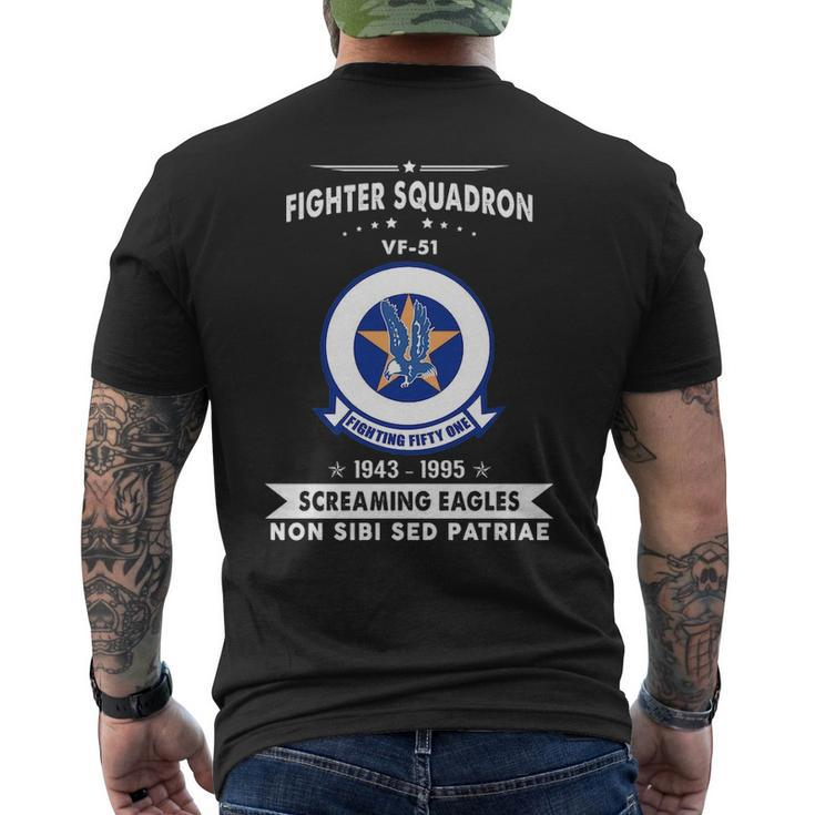 Fighter Squadron 51 Vf Men's T-shirt Back Print