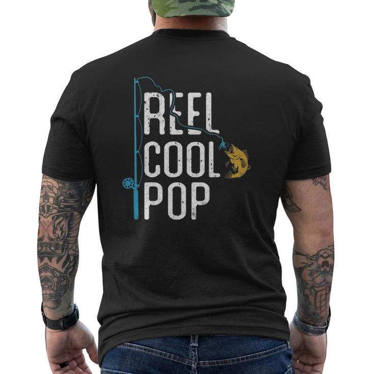 Fishing Reel Cool Pop Father’S Day For Fisherman Pop Mens Back Print T-shirt