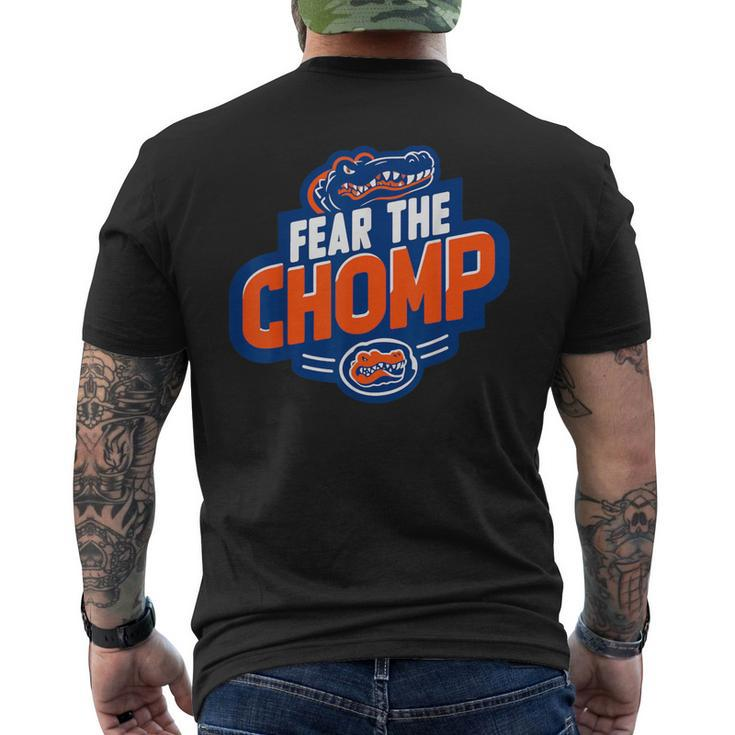 Florida Fears Chomp's Alligator Men's T-shirt Back Print
