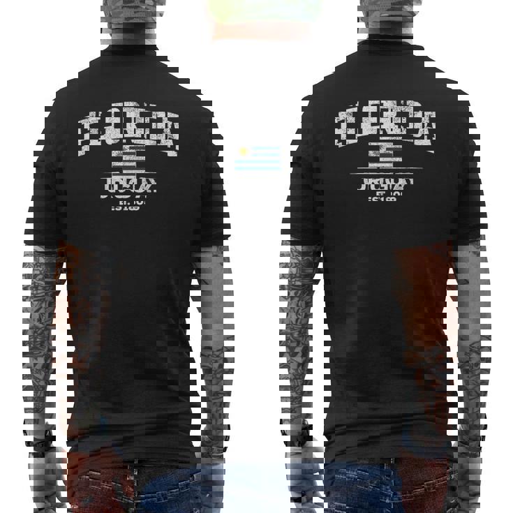 Florida Uruguay Camiseta Hombre Estampado Espalda