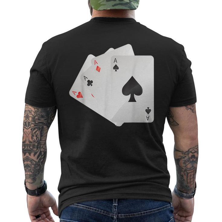 Four Aces Men's T-shirt Back Print