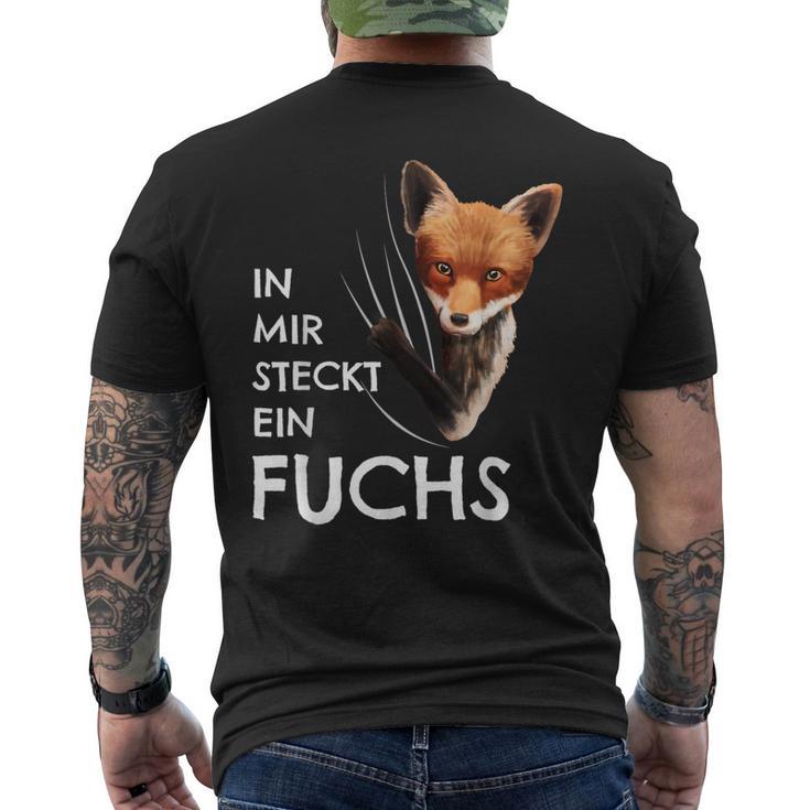 Fox Costume Children's Clothing In Mir Steckt Ein Fuchs T-Shirt mit Rückendruck