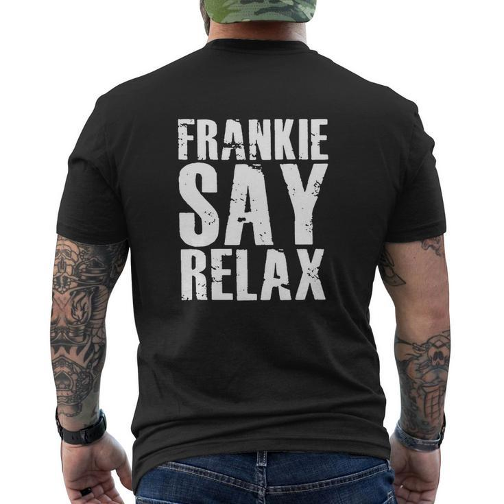 Frankie Say Relax T Shirt Mens Back Print T-shirt