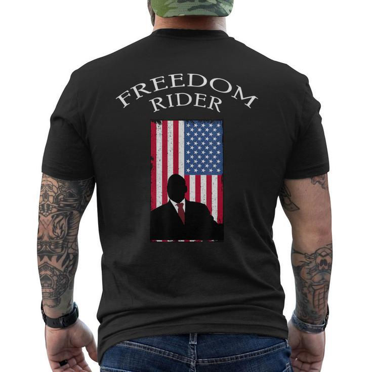 Freedom Rider America Men's T-shirt Back Print